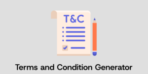 Terms and Condition Generator